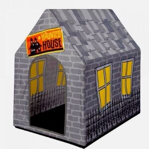 Thrills & Chills Haunted House Halloween Dog Tent